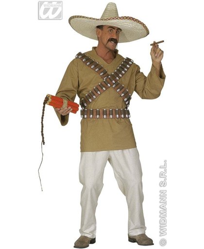 Boef Kostuum | Pistolero Mexicaan Kostuum Man | Small | Carnaval kostuum | Verkleedkleding