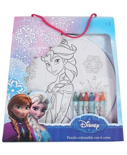 Disney Frozen Puzzel kleur set