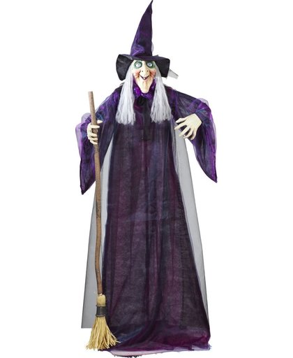 "Heksen versiering met licht en geluid Halloween  - Feestdecoratievoorwerp - One size"