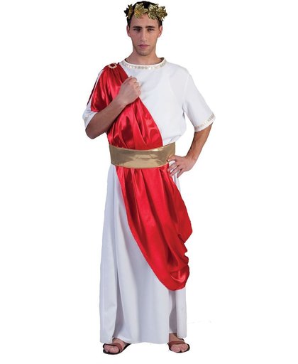 Griekse & Romeinse Oudheid Kostuum | Romeinse Bewoner Forum | Man | Maat 48-50 | Carnaval kostuum | Verkleedkleding