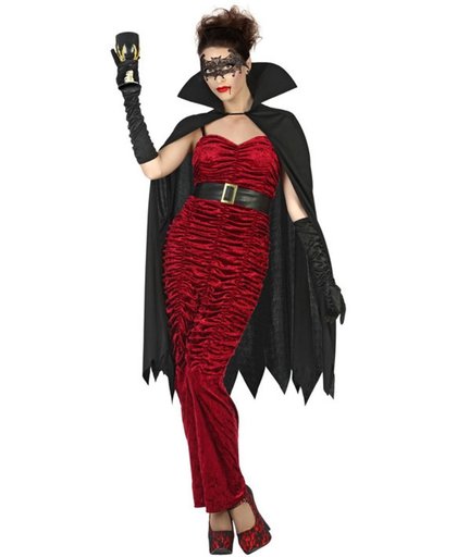 Rood vampier gravin kostuum voor vrouwen - Verkleedkleding