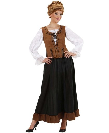 "Boerin kostuum voor vrouwen  - Verkleedkleding - Large"