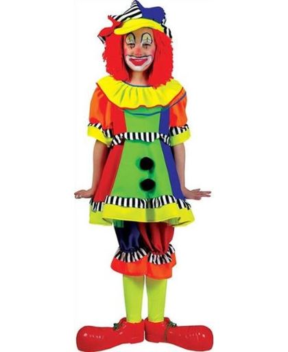 Carnaval kostuum clown kostuum Olivia mt 116