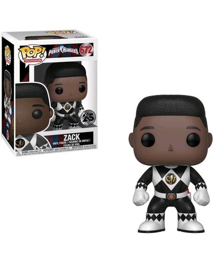 Black Ranger (No Helmet) - Zack #672  - Power Ranger -  - Funko POP!