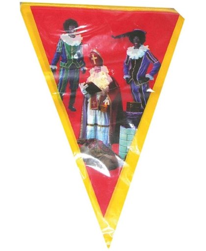 Vlaggenlijn Sinterklaas Sint en Piet - 5 meter - slingers