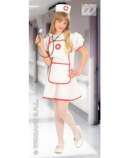Verpleegster & Masseuse Kostuum | Echte Verpleegster Meisje, Fiberoptisch Kostuum | Maat 158 | Carnaval kostuum | Verkleedkleding