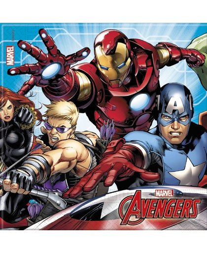 Avengers Servetten Mighty 20 stuks