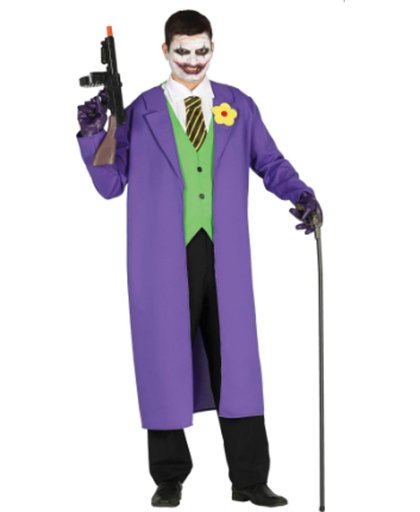 Volwassen kostuum - Joker lookalike - mt M