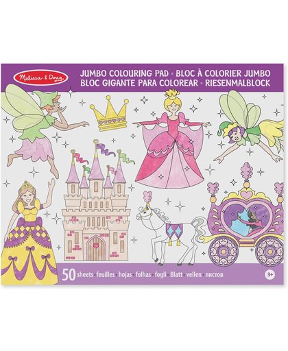 Melissa & Doug -  Princess & Fairy - Kleurboek