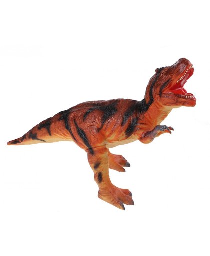 Johntoy Dinosaurus T-rex 45 Cm Bruin/oranje