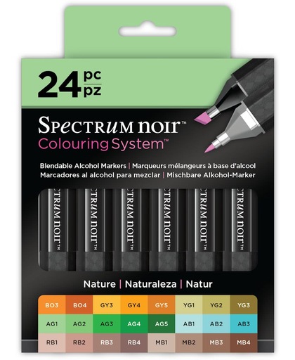 Spectrum noir 24 Stiften Set - Nature