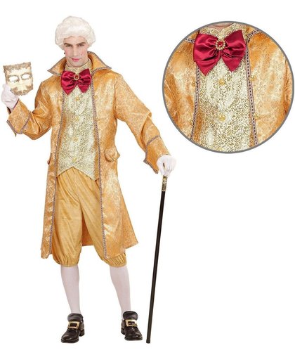 Middeleeuwen & Renaissance Kostuum | Venetiaanse Edelman Marco Kostuum | XL | Carnaval kostuum | Verkleedkleding