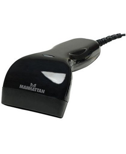 Manhattan barcode scanners Contact CCD Barcode Scanner 80 mm Scan Width, USB, Black