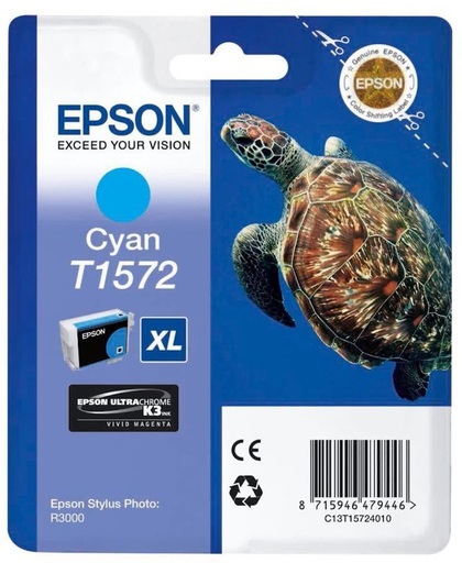 Epson T1572 Cyan inktcartridge