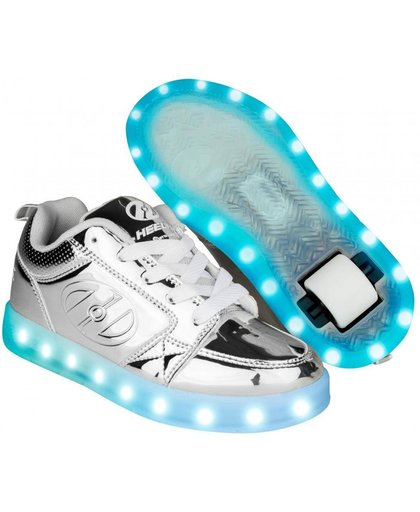 Heelys Rolschoenen Premium Lo Zilver - Sneakers - Kinderen - Maat 33 - LED lichtjes - Oplaadbaar