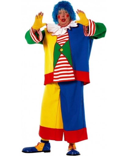 Grote maat clowns kostuum voor heren 64 (6XL)