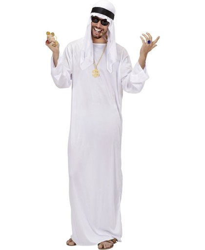 1001 Nacht & Arabisch & Midden-Oosten Kostuum | Arabische Sjeik | Man | Large | Carnaval kostuum | Verkleedkleding