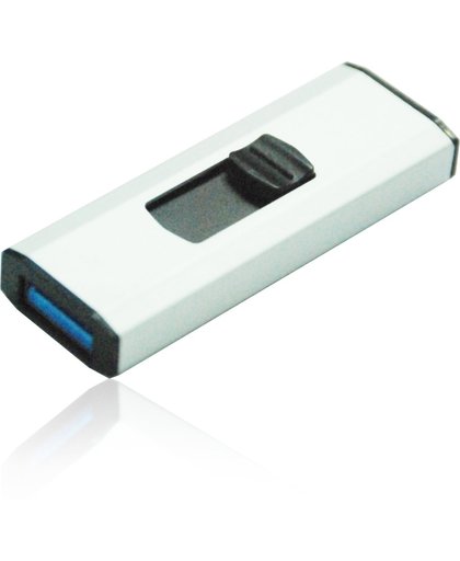 MediaRange MR919 256GB USB 3.0 (3.1 Gen 1) USB-Type-A-aansluiting Zwart, Zilver USB flash drive