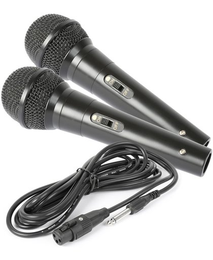 Microfoon - Setje van twee karaoke microfoons