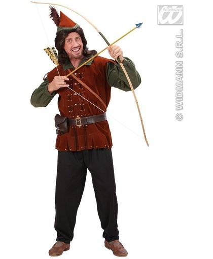 Robin Hood Kostuum | Middeleeuws Robin Of The Hood Kostuum Man | XL | Carnaval kostuum | Verkleedkleding