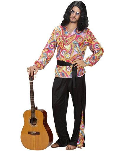 Hippie Kostuum | Hippie Dude Kostuum Man | Small | Carnaval kostuum | Verkleedkleding