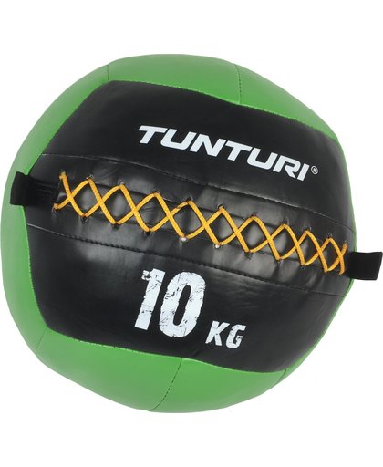 Tunturi Wall Ball - Medicine ball - Crossfit ball - 10kg - Groen