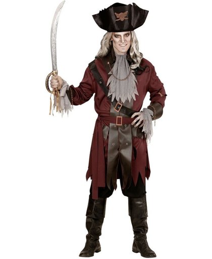 Pirates Of The Carribean Kostuum | Luxe Kapitein Spook | Man | Medium | Halloween | Verkleedkleding