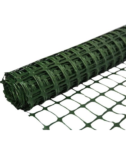 SORARA Plastic Kunststof Hek – Groen – 1,2m x 30m – Duurzaam - Afscheiding