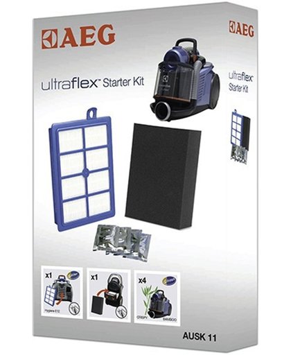 AEG filters voor stofzuiger Ultraflex & LX8 modellen -STARTERKIT LX8      AUSK11