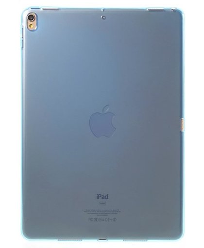 GadgetBay Doorzichtige iPad Pro 10.5 inch TPU case - Blauw