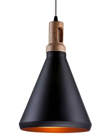 V-TAC - Hanglamp - Draadlamp - 1 Lichts - Ø25cm - Zwart - Cylinder