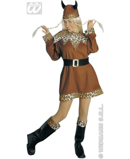 Piraat & Viking Kostuum | Noorse Viking Dame Kostuum Vrouw | Medium | Carnaval kostuum | Verkleedkleding