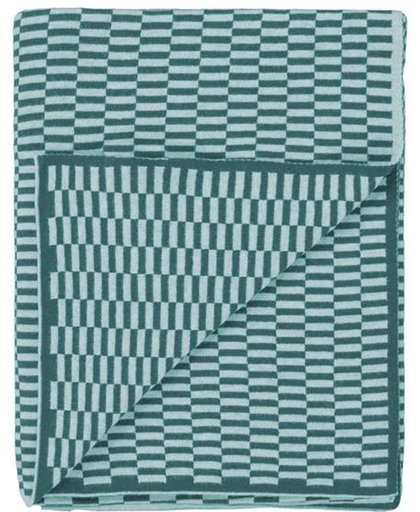 Marc O'Polo Yara - Plaid - 130x170 cm - Sage Green