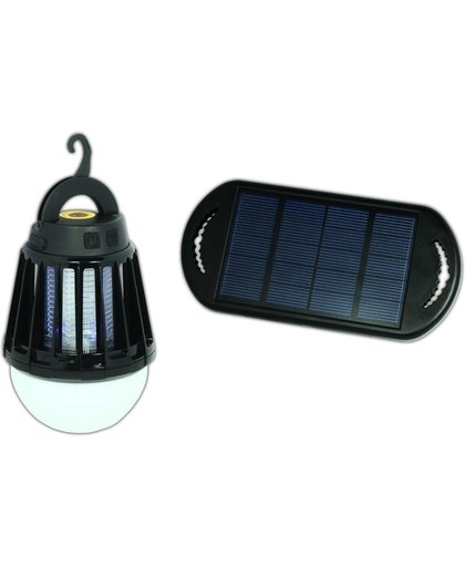 POWERplus Mosquito - USB-solar LED verlichting met electrische vliegenvanger  - UV Vliegenlamp - Insectenverdelger - Vliegenvanger - Muggenvanger Lamp