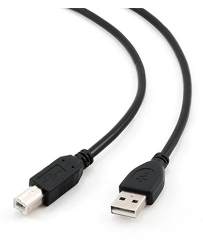 iggual PSICCP-USB2-AMBM-10 3m USB A USB B Mannelijk Mannelijk Zwart USB-kabel