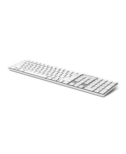 Avanca Qwerty Slim USB keyboard for Windows Silver White