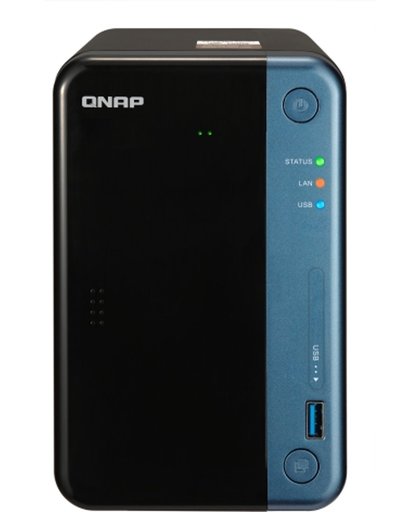QNAP TS-253BE Ethernet LAN Zwart NAS