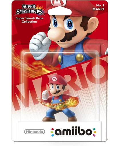 Nintendo amiibo Super Smash Figuur Mario - Wii U + NEW 3DS