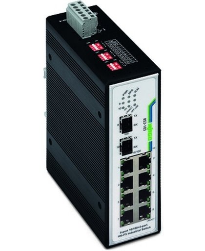 Wago 852-103 Gigabit Ethernet (10/100/1000) Zwart netwerk-switch