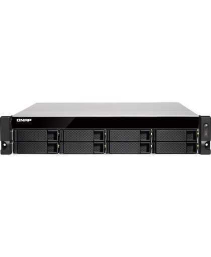 QNAP TS-873U Ethernet LAN Rack (2U) Zwart NAS