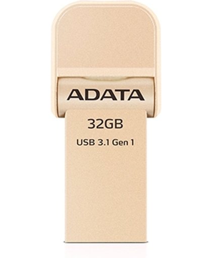 ADATA AI920 USB flash drive 32 GB 3.0 (3.1 Gen 1) USB-Type-A-aansluiting Goud