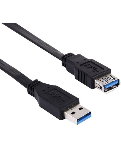 USB 3.0 A mannetje naar F mannetje kabel, Lengte: 1.8 meter