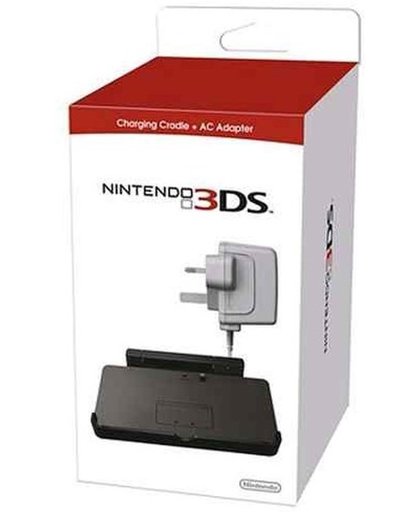 Nintendo 3DS XL Docking Station + Ac Power Adapter - Zwart (3DS)