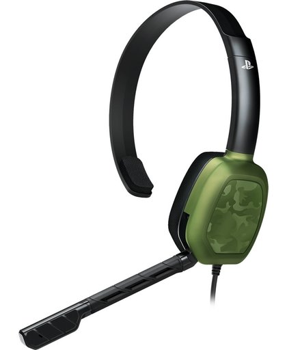 Afterglow LVL 1 Chat Headset - Official Licensed - PS4 - Groen / Camo
