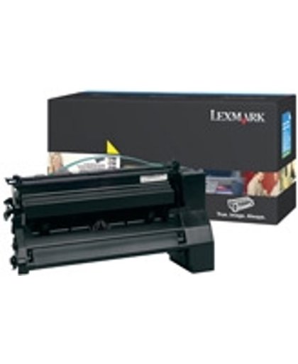Lexmark C78x, X782e 10K gele printcartridge