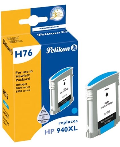Pelikan H76 Cyaan inktcartridge