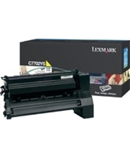 Lexmark C77x, X772e 6K gele printcartridge