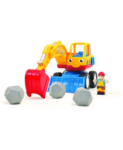 WOW Toys Speelgoedvoertuig Graafmachine Dexter the Digger