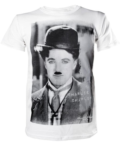 Charlie Chaplin White TShirt L