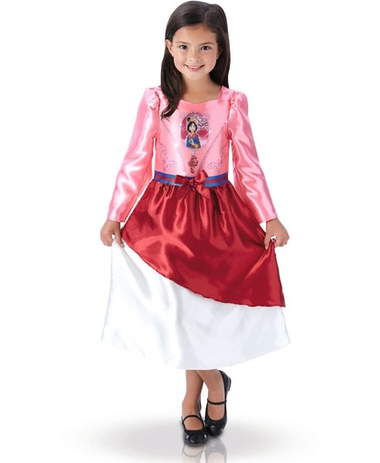 Fairy tale Mulan™ jurk voor meisjes - Verkleedkleding - Maat 110/116